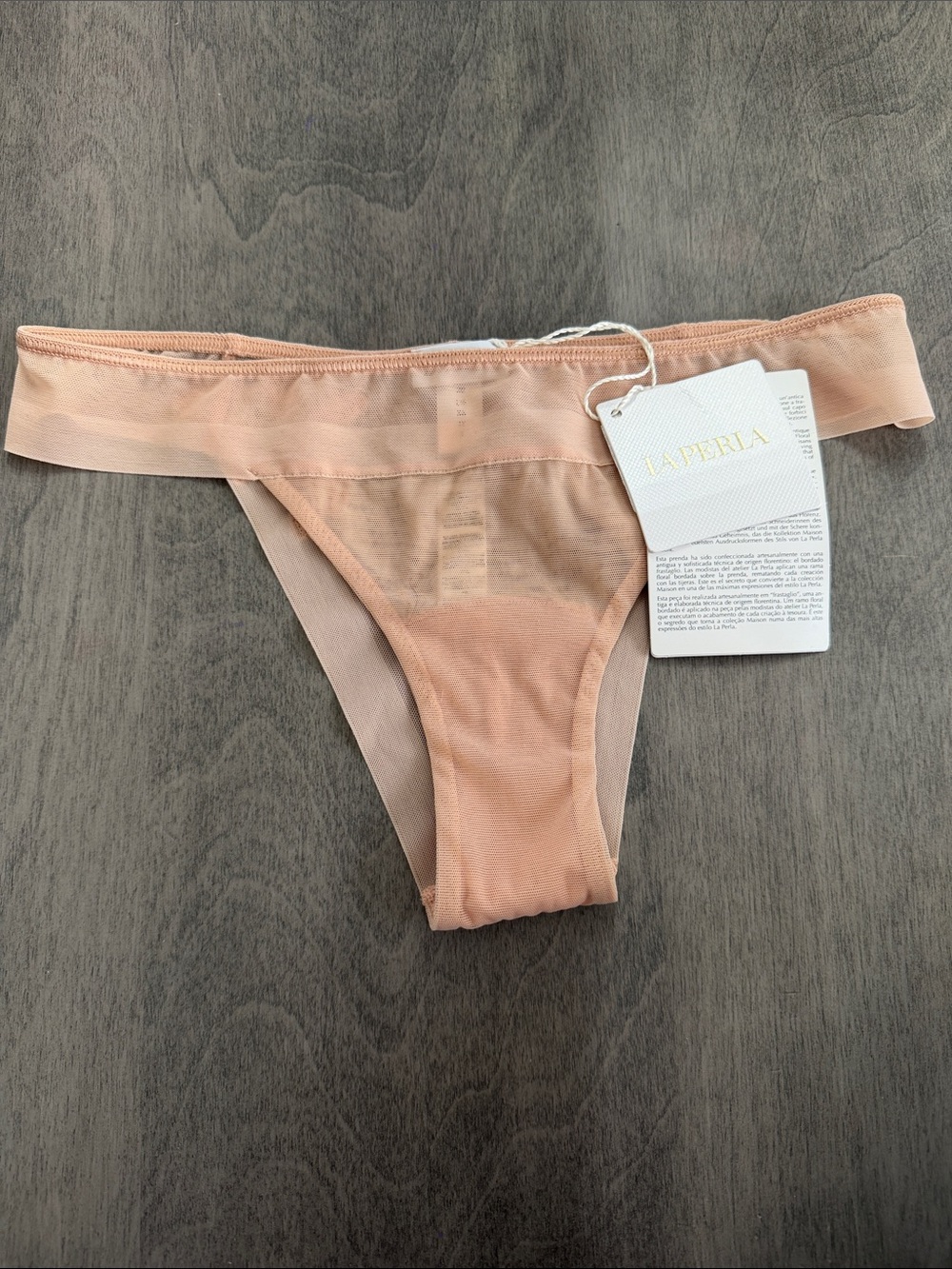 La Perla Peach Mesh
